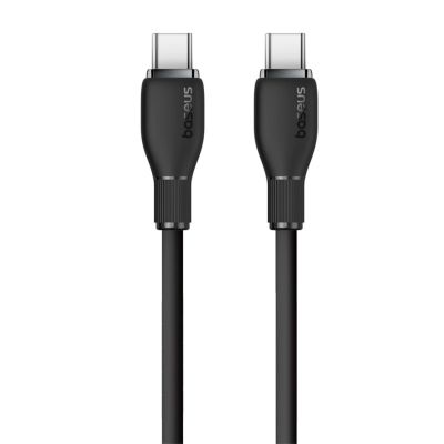 2. Kabel Baseus Pudding Series USB-C - USB-C 100W 1,2m - czarny