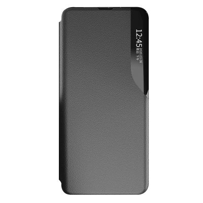 5. Eco Leather View Case etui do Samsung Galaxy A24 4G z klapką podstawka czarne