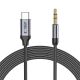5. Kabel Tech-Protect UltraBoost audio USB-C / mini jack 3.5mm 1 m - czarny