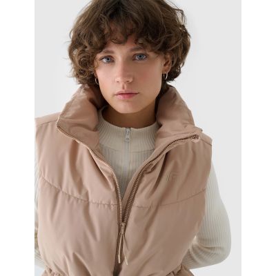 6. Bezrękawnik puchowy z wypełnieniem syntetycznym damski 4F 4FWAW24TVJAF135-83S