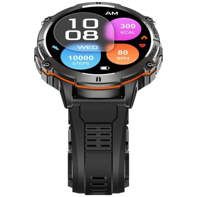 9. Smartwatch Gravity Czarny Pasek + Bransoleta GT42-1