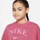 3. Bluza Nike Sportswear Trend Flc Crew Jr DV2563 633