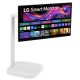 8. LG LCD 32U889SA-W 32-calowy telewizor biały