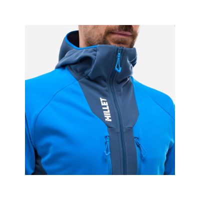 5. Kurtka narciarska męska MILLET M PIERRAENT HOODIE niebieska