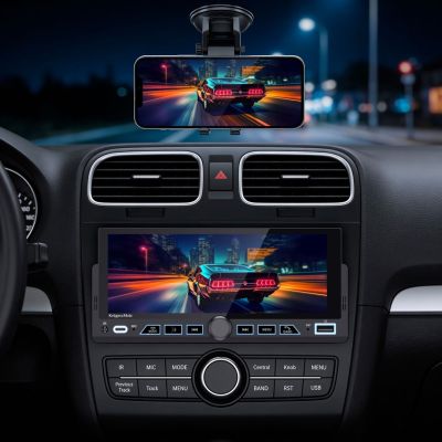 5. KRUGER&MATZ RADIO SAMOCHODOWE KM2017 CARPLAY/ANDROIDAUTO 1DIN