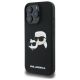 2. Etui Karl Lagerfeld Silicone nauble Heads Print MagSafe na iPhone 16 Pro - czarne