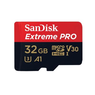 7. Karta pamięci SanDisk Extreme Pro SDSQXCG-032G-GN6MA (32GB; Class U3)