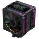 3. GameMax SIGMA 620 BK system chłodzenia komputerów Procesor Chłodnica powietrza 12 cm Czarny 1 szt.