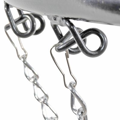 11. STALOWA SIATKA ŁAŃCUCHOWA DO OBRĘCZY KOSZ 12 UCHWYTÓW ENERO