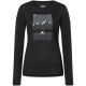3. Bluza damska Super.natural Outdoor Night LS - jet black/copper/various rozmiar: s
