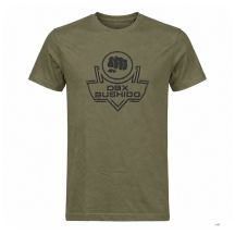 T-shirt męski Koszulka KHAKI bawełniana DBX Bushido