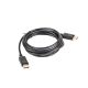 3. Kabel Lanberg CA-DPDP-10CC-0030-BK (DisplayPort M - DisplayPort M; 3m; kolor czarny)
