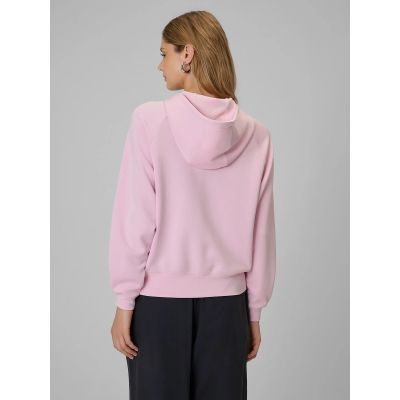 2. Bluza dresowa regular z kapturem damska 4F 4FRSS26TSWSF2990-56S
