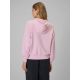 2. Bluza dresowa regular z kapturem damska 4F 4FRSS26TSWSF2990-56S