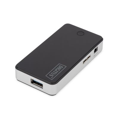2. Digitus Hub USB 3.0, 4 porty, czarny