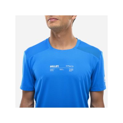 4. Koszulka męska MILLET Intense Ts Ss M niebieska'