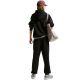 6. Spodnie dla dzieci Nike Sportswear Studio Fleece czarne IM4905 010