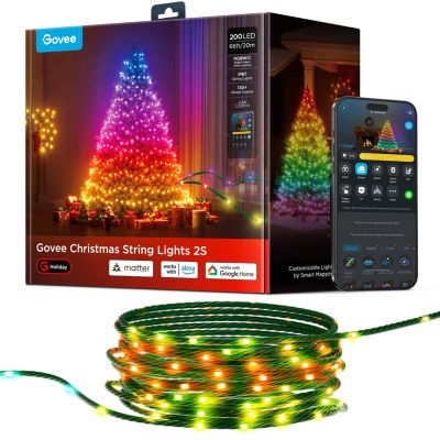 15. Govee H80C4 Inteligentne oświetlenie sznurkowe Wi-Fi/Bluetooth 15 W