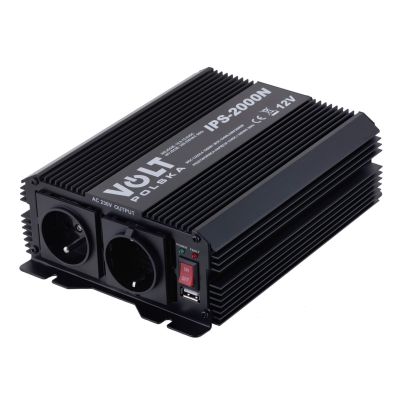 4. Przetwornica napiecia IPS 2000 N 12/230V + USB