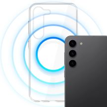 Etui 3mk Clear MagCase na Samsung Galaxy S23+ - przezroczyste