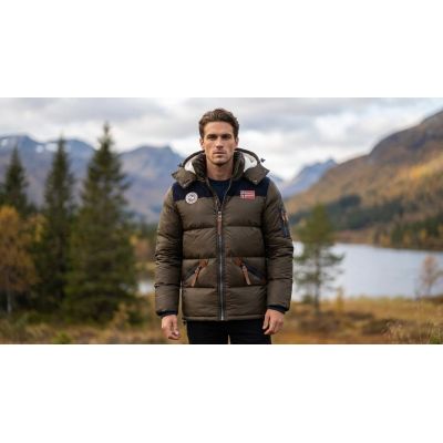3. Geographical Norway CELIAN KAKI DB MEN 054 (WY3928H/GN/Kaki)