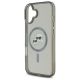 6. Etui Karl Lagerfeld IML Metal Karl&Choupette Head MagSafe na iPhone 16 Plus - czarne