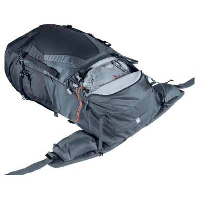 13. Plecak Futura Air Trek 50 + 10 czarno-grafitowy | uniwersalny