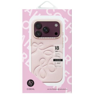 5. Etui UNIQ Coehl Cloude Magnetic Charging na iPhone 18 Pro / 17 Pro - różowe