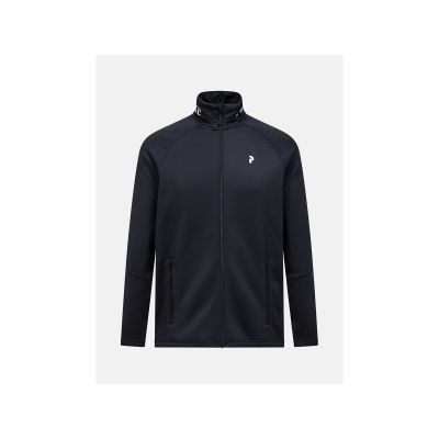 Bluza męska PEAK PERFORMANCE M Rider Essentials Zip Jacket kolor czarny