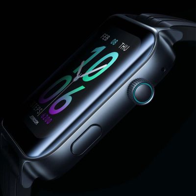 4. Smartwatch Joyroom Fit-Life JR-FT6 z funkcją odbierania połączeń / ochroną IP68 - czarny