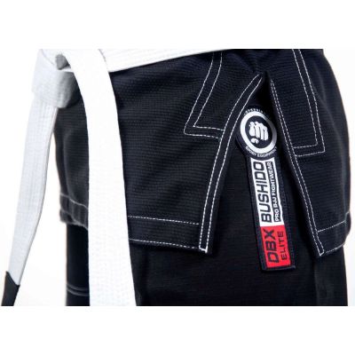13. Kimono / GI do treningu BJJ - Czarne DBX ELITE A0 + PAS A0