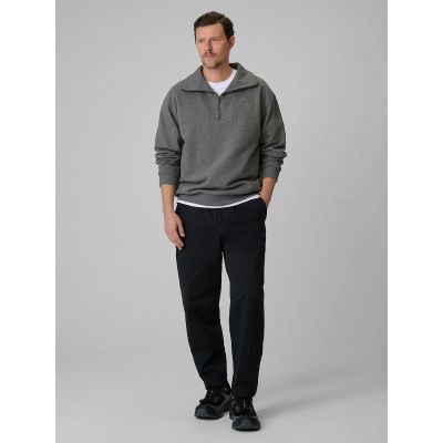 3. Bluza dresowa regular bez kaptura męska 4F 4FRSS26TSWSM2794-24M