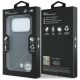 8. Etui BMW M Tire Track with Silver Line MagSafe na iPhone 18 Pro Max / 17 Pro Max - grafitowe