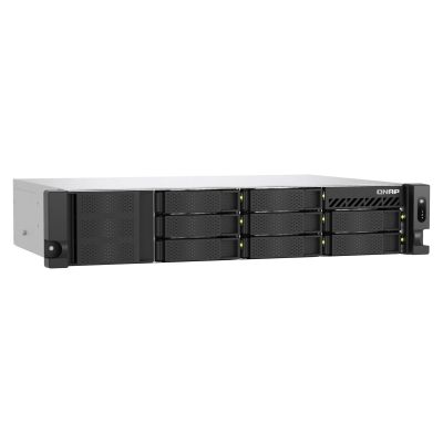 9. Qnap TS-855eU-8G, 2U, 8 x 2.5"/3.5" SATA, Intel Atom C5125 8C/8T, 8 GB SODIMM DDR4 (max. 64GB ), 2 x 2.5GbE, Single PSU