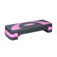 3. Step do aerobiku i ćwiczeń fitness REBEL ACTIVE RBA-3225-PU, 3 stopnie, szaro-fioletowy