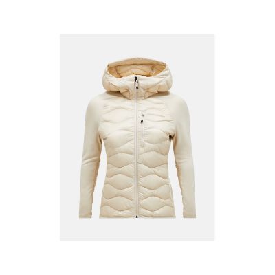 Kurtka Peak Performance W Helium Down Hybrid Hood beżowy