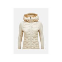 Kurtka Peak Performance W Helium Down Hybrid Hood beżowy