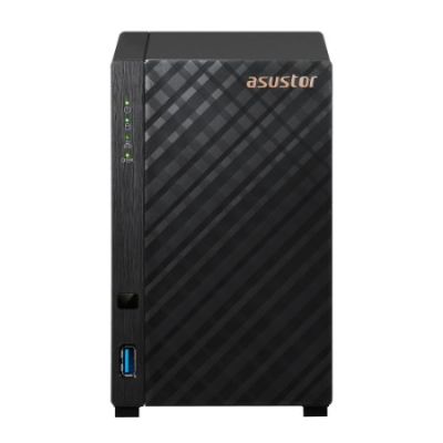 3. NAS Asustor AS1202T; Tower; 2x (3.5" SATA HDD/ 2.5" SSD); Realtek RTD1619B, 1GB DDR4, 1x 2.5GbE, 3x USB 3.2