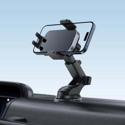 5. Uchwyt samochodowy Acefast D53 z ładowarką bezprzewodową na deskę rozdzielczą z automatycznym zaciskiem - czarny