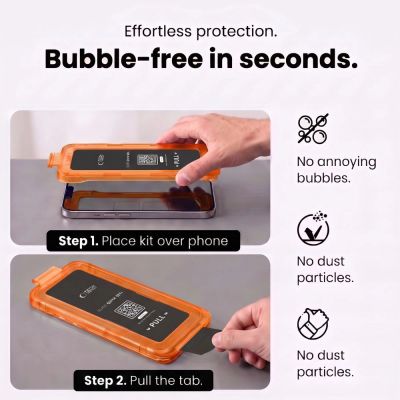 9. Szkło hartowane Tech-Protect Quick Set+ 2-Pack na iPhone 18 Pro / 17 Pro