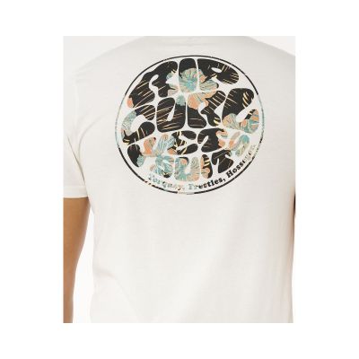 5. Koszulka męska RIP CURL Wettie Passage Icon Tee biała