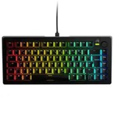 Glorious GMMK 3 75% Custom Klawiatura do gier - Fabrycznie złożona, ISO (DE), przełączniki Fox,