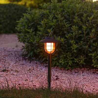 12. LAMPA SOLARNA EFEKT PŁOMIENIA 2W1 6LED SMD