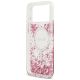 7. Etui Guess Resin Bottom Glitter MagSafe na iPhone 17 Pro Max - różowe