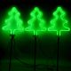 4. LAMPKI DEKORACYJNE ZEW ŚCIEŻKA STICK 3SZT CHOINKA NEON