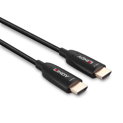 5. LINDY 40m Hybrydowy kabel światłowodowy HDMI 8K60