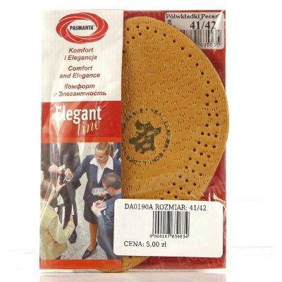 Skórzane półwkładki na lateksie Pasmanta