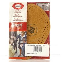 Skórzane półwkładki na lateksie Pasmanta