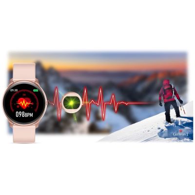 16. Smartwatch GIEWONT GW100-5 Różowy