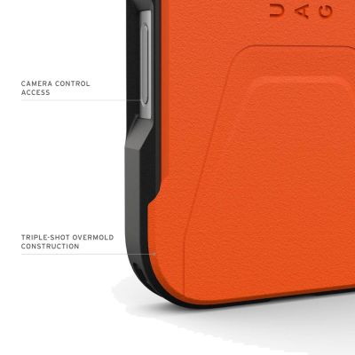 6. UAG Civilian MagSafe - etui do iPhone 17 Pro kompatybilne z MagSafe (orange)